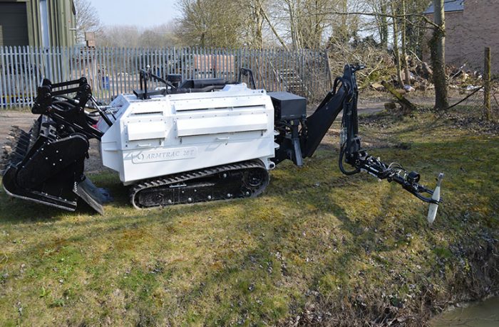 A20T Mk2 using Robotic Arm and Manipulator on UXO