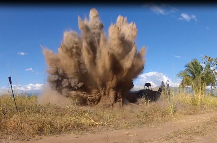 A20T 2 Kg Explosion in Colombia