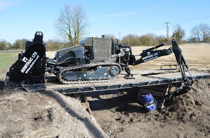 A20T Mk1 using Robotic Arm and Manipulator on IED